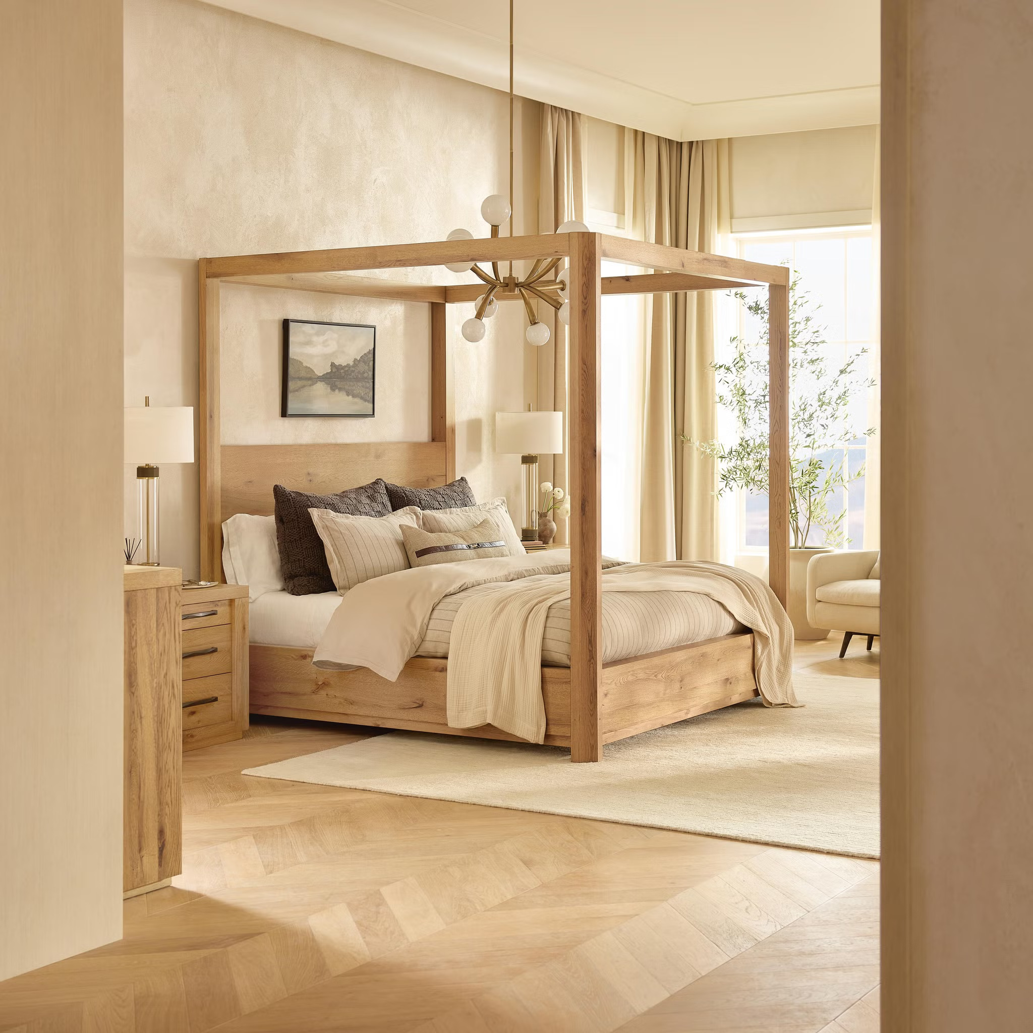 Bracken King Canopy Bed